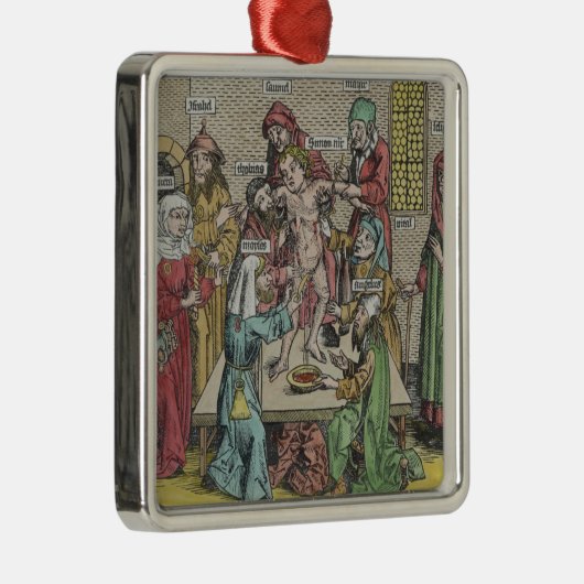 Beschneidung Silbernes Ornament (Rechts)