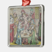 Beschneidung Silbernes Ornament (Links)