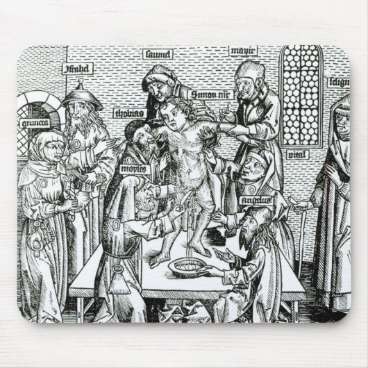 Beschneidung, von 'Liber Chronicarum Mousepad (Vorne)