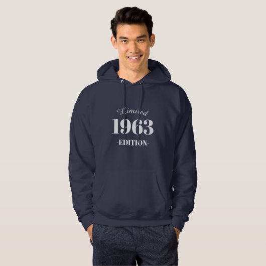 BESCHRÄNKTE AUSGABE VON 1963 HOODIE (Vorne ganz)