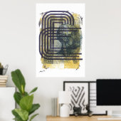 Beschränkung Poster (Heimbüro)