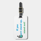 Beschränkungs-freier Zitat-Gepäckanhänger Gepäckanhänger (Vorderseite vertikal)