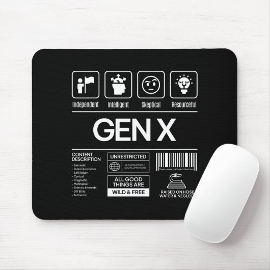 Beschreibende Eigenschaften der Sonnengeneration X Mousepad (Mit Mouse)