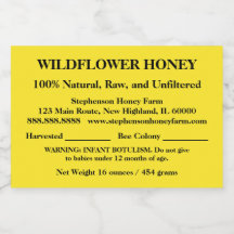 Beschreibender Honey Jar (Version 8)