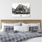 Beschreibung der Jungfrau Mary Leinwanddruck (Insitu (Schlafzimmer))