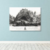 Beschreibung der Jungfrau Mary Leinwanddruck (Insitu (Holzboden))