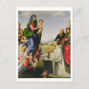 Beschreibung der Jungfrau nach St. Bernard, 1504-0 Postkarte