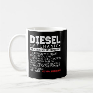 Beschreibung des Funny Diesel-Mechanismus Kaffeetasse