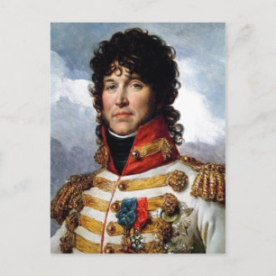Beschreibung des Porträts von Joachim Murat  Postkarte