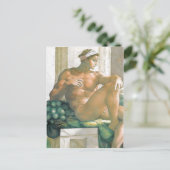 Beschreibung des von Michelangelo und seinem Postkarte (Stehend Vorderseite)