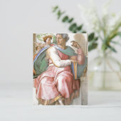 Beschreibung des von Michelangelo und seinem Postkarte (Stehend Vorderseite)