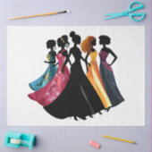 Beschreibung Fashion High Class Show Women Seidenpapier (Basteln)