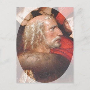 Beschreibung Gemälde von Christoph Kolumbus. Das Postkarte