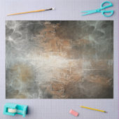 Beschreibung Imitate Kupfer Metallic grau texturie Seidenpapier (Basteln)