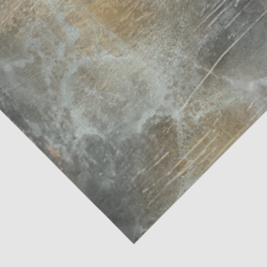 Beschreibung Imitate Kupfer Metallic grau texturie Seidenpapier (Ausschnitt)