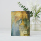 Beschreibung J. M. W. Turner - Die Verbrennung des Postkarte (Stehend Vorderseite)