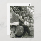 Beschreibung John Muir , American konservationist. Postkarte (Vorne/Hinten)