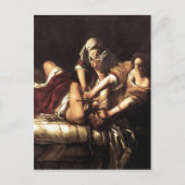 Beschreibung Judith Beheading Holofernes , Oil on  Postkarte (Vorderseite)
