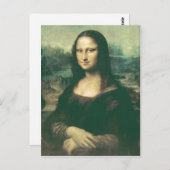 Beschreibung Mona Lisa Image wurde für Postkarte (Vorne/Hinten)