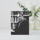 Beschreibung Ralph Ellison , verzeichneter Autor u Postkarte (Stehend Vorderseite)