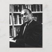 Beschreibung Ralph Ellison , verzeichneter Autor u Postkarte (Vorderseite)