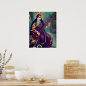 Beschreibung von Sarasvati Poster (Küche)