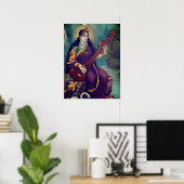 Beschreibung von Sarasvati Poster (Heimbüro)