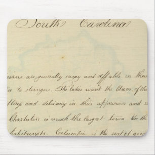 Beschreibung von South Carolina Mousepad