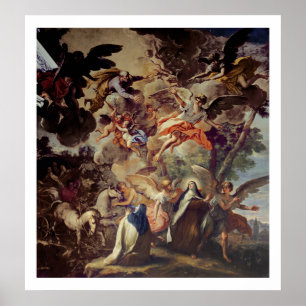 Beschreibung von St. Joseph zu St. Theresa Poster