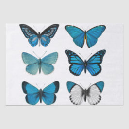 BESCHREIBUNGSPAPIER: BUTTERFLIES SEIDENPAPIER