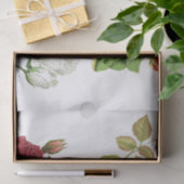 BESCHREIBUNGSPAPIER : ROSE SEIDENPAPIER (Geschenk)