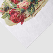 BESCHREIBUNGSPAPIER: VINTAGES TEACUP UND FRANZÖSIS SEIDENPAPIER (Detail)