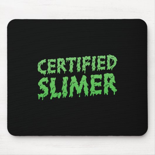 Beschriebener Slimer Halloween-Slime Mousepad (Vorne)