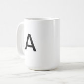 Beschriften Sie a-Tasse Kaffeetasse (Vorderseite Links)