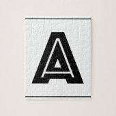 Beschriften Sie ein Monogramm |, das einfach ist, Puzzle (Vertikal)