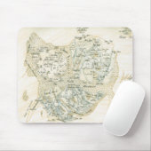 Beschriftete Karte von Trino Mousepad (Mit Mouse)