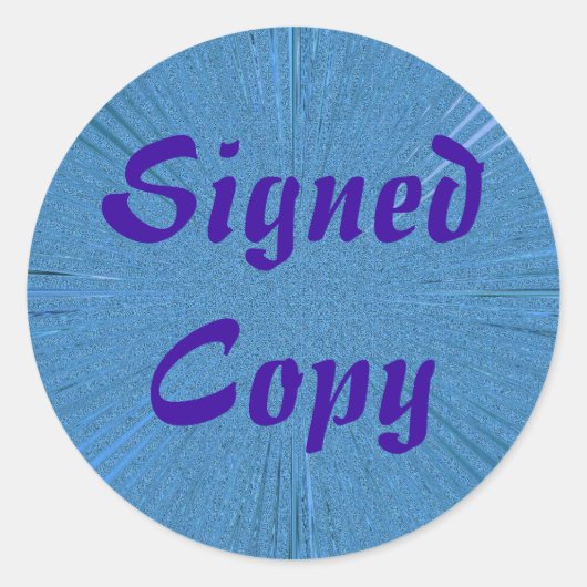 Beschriftte Kopie - Rundkleber (#1) Runder Aufkleber (Vorderseite)