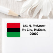 Beschriftungen der schwarzen Flagge (Insitu)