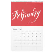 Beschriftungs-Kalender 2018 Kalender (Feb 2027)