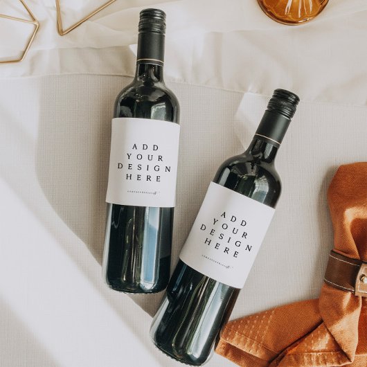 Beschriftungsdruck Weinetikett