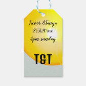 Beschriftungsopfzeichen Geschenkanhänger (Vorderseite)