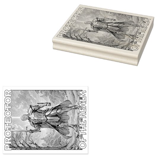 Beschützer des Reiches - Präsident Trump Gummistempel (Stempel)