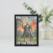 Beschützer des Reiches - Präsident Trump Postkarte (Stehend Vorderseite)