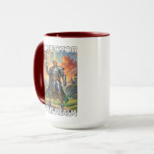 Beschützer des Reiches - Präsident Trump Tasse (Vorderseite Links)