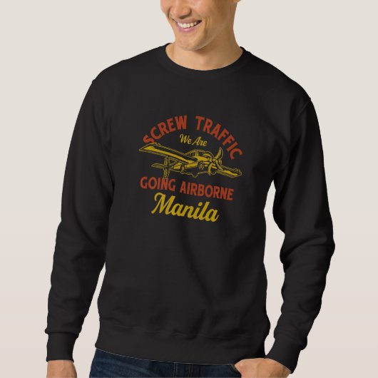 Beschwerdeabteilung Manila Spaß Sweatshirt (Vorderseite)