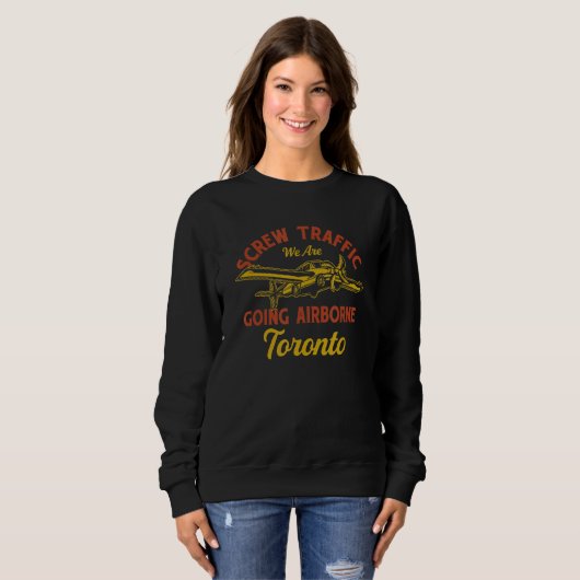 Beschwerdeabteilung Toronto Spaß Sweatshirt (Vorne ganz)