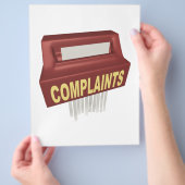 Beschwerdekasten Flyer (Hand)