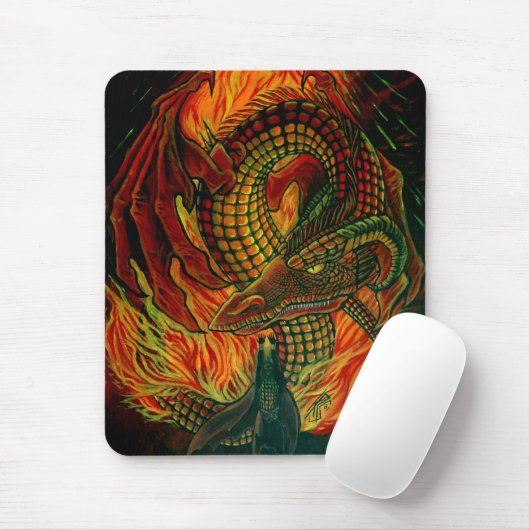 Beschwören Sie den Drachen DSC_0209 Mousepad (Mit Mouse)