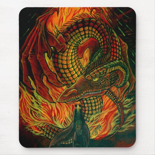 Beschwören Sie den Drachen DSC_0209 Mousepad (Vorne)
