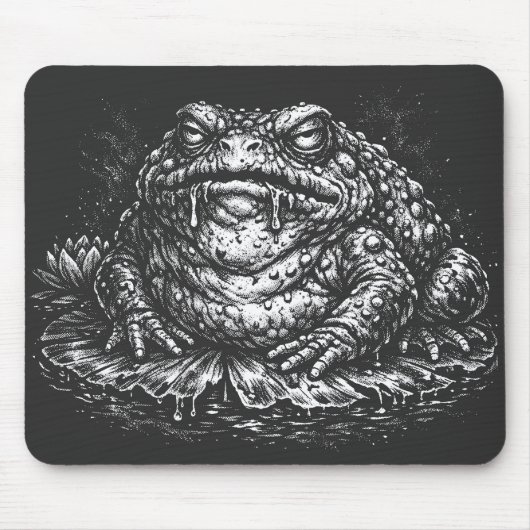 Beschworenes Krötensiegel von BurnsInHell Mousepad (Vorne)